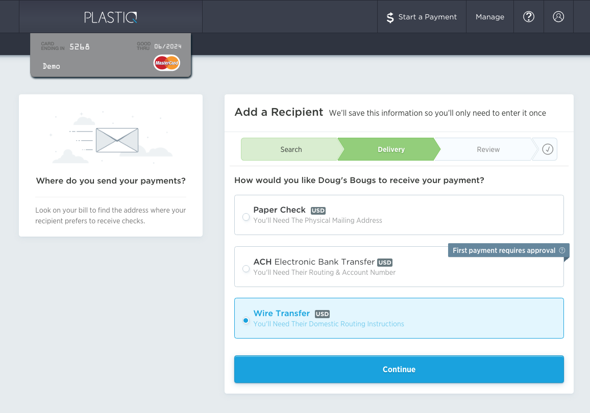 Send Payments Via Us Domestic Wire With Your Card Plastiq Send Payments Via Us Domestic Wire With Your Card Plastiq